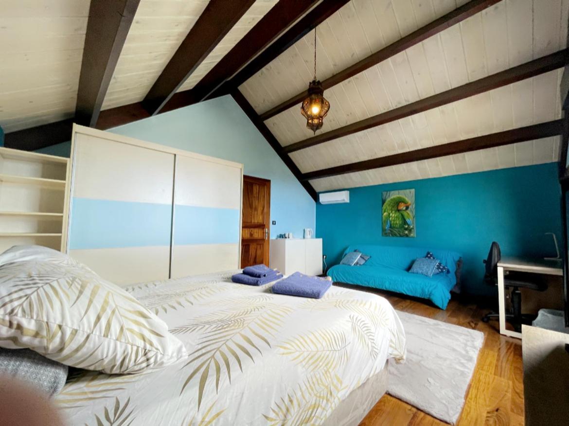 Chambre "Bleu Ocean" Villa Hermes Saint Pierre Exterior photo