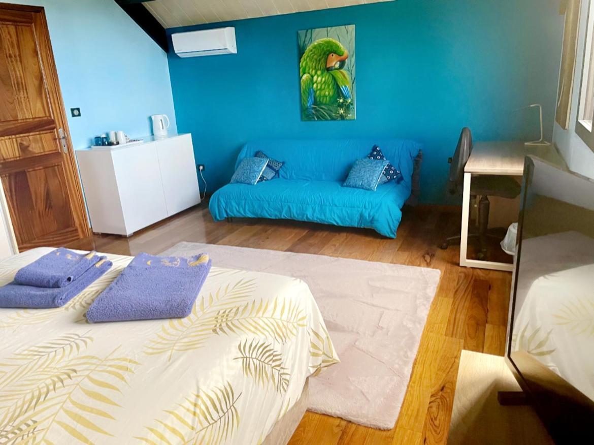 Chambre "Bleu Ocean" Villa Hermes Saint Pierre Exterior photo