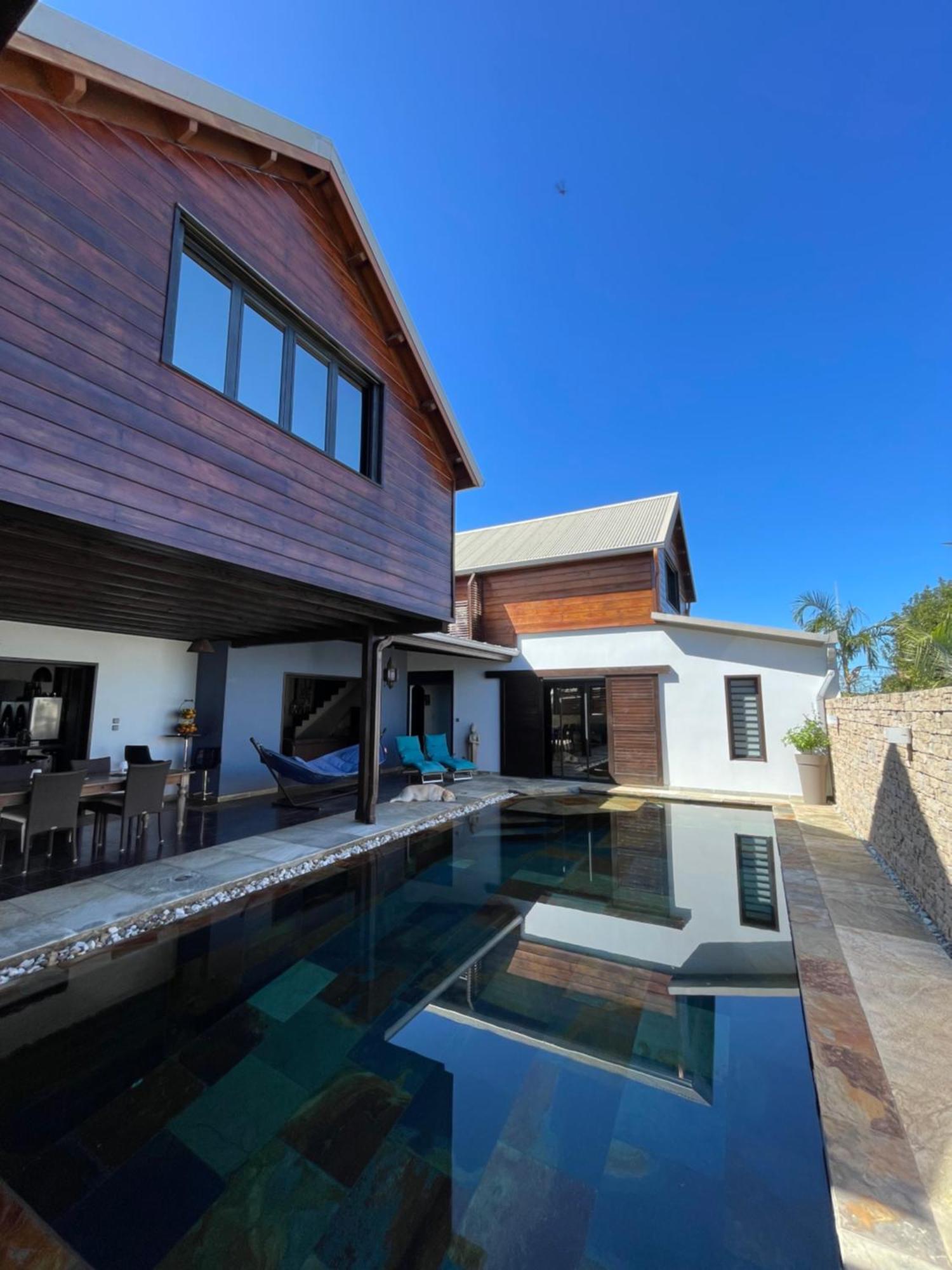 Chambre "Bleu Ocean" Villa Hermes Saint Pierre Exterior photo